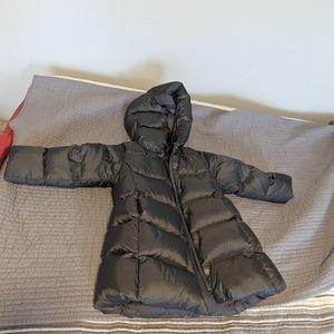 Polo toddler girl down jacket